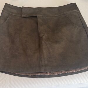 Meshki Tobacco Brown Skirt